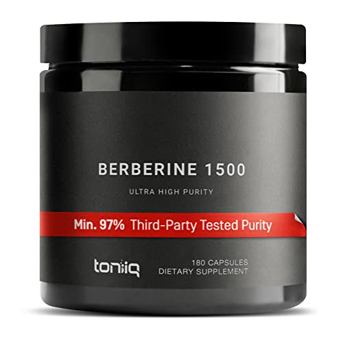 Toniiq Ultra High Strength Berberine 1500mg from The Himalayas Berberine Supplement Toniiq uk supplements