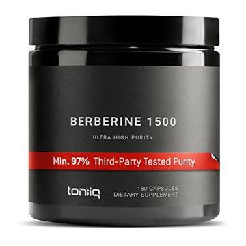 Toniiq Ultra High Strength Berberine 1500mg from The Himalayas Berberine Supplement Toniiq uk supplements