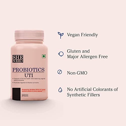 Vishopy, Track UTI PROBIOTICS Supplement for Men Women – 20 Billion CFUs with 7 Strains Vishopy uk supplements