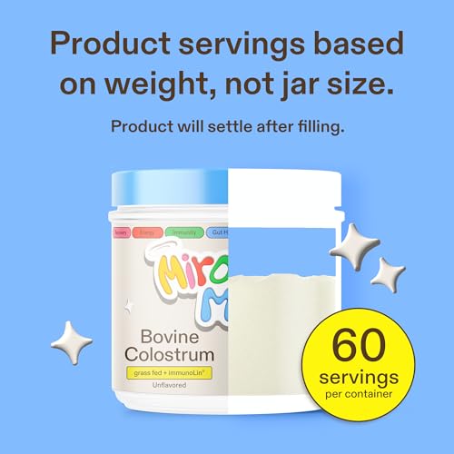 Colostrum Supplement for Gut Health, Hair Growth, Beauty and Immune Support Miracle Moo uk supplements