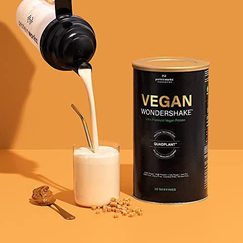 Protein Works - Vegan Wondershake, Vegan Protein Shake, Multi Award Winning Vegan Protein Powder Protein Works uk supplements