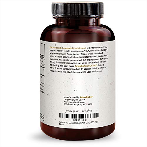 Futurebiotics CLA 3000 Extra High Potency - Non-Stimulating Conjugated Linoleic Acid Futurebiotics uk supplements