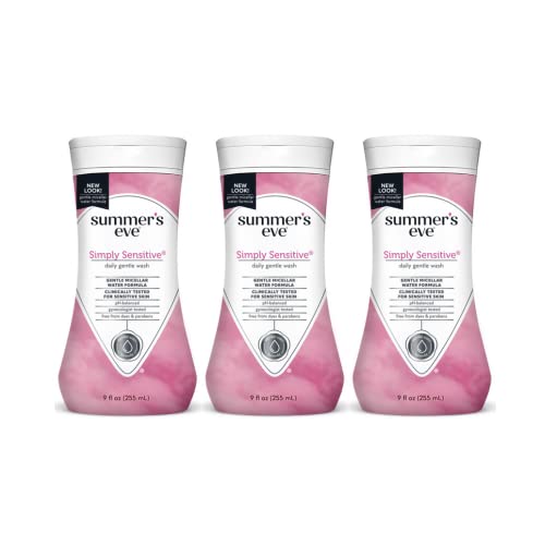 Summer's Eve Cleansing Wash, Simply Sensitive, 9 Fl Oz (Pack of 3) Summer's Eve uk supplements