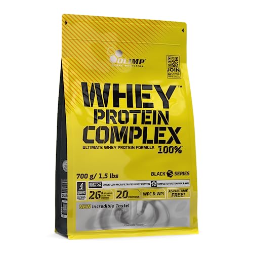 Olimp Whey Protein Complex 100% (700 g) - White Chocolate with Raspberry OLIMP SPORT NUTRITION uk supplements