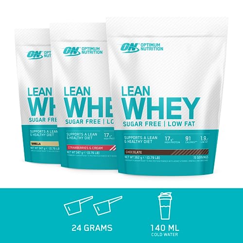 Optimum Nutrition Lean Whey Protein Powder, Low Fat, Sugar Free Diet Protein Powder Optimum Nutrition uk supplements