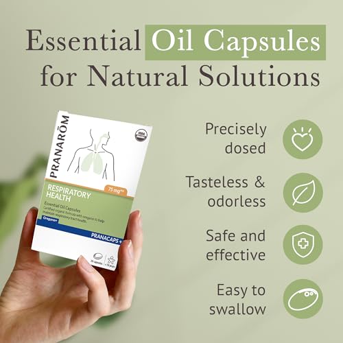 Respiratory Health Pranacaps Pranarom uk supplements