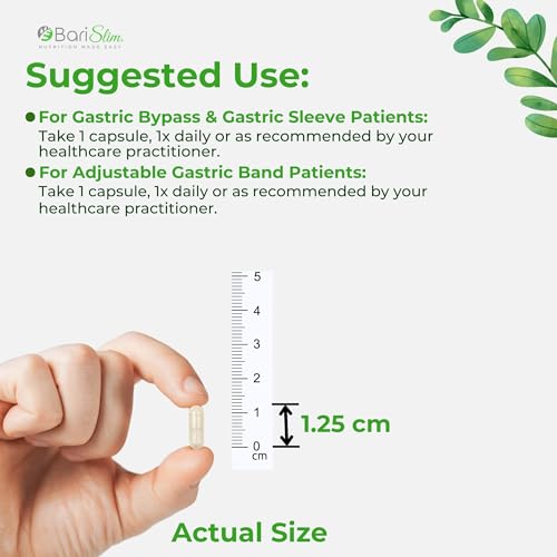 BariSlim Iron Plus Capsules - Formulated for Patients After Weight Loss Surgery Including BariSlim uk supplements