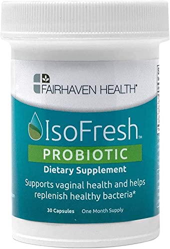 IsoFresh Probiotic: for Vaginal Balance of Yeast and Bacteria in Women Fairhaven Health uk supplements