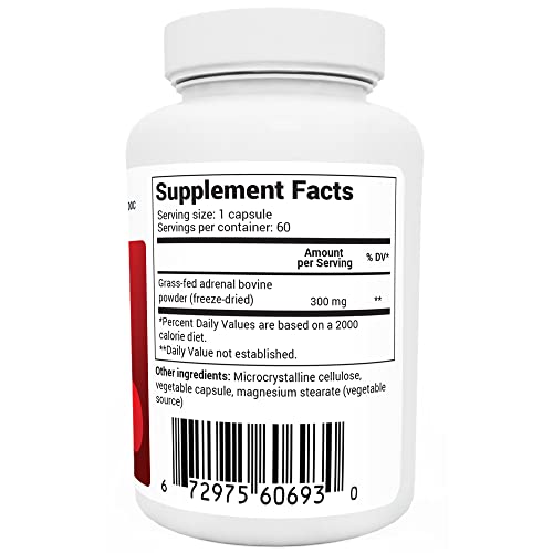 Dr. Berg's Adrenal Glandular - Cortisol Manager, More Energy, Focus, Stress and Immunity Dr. Berg Nutritionals uk supplements