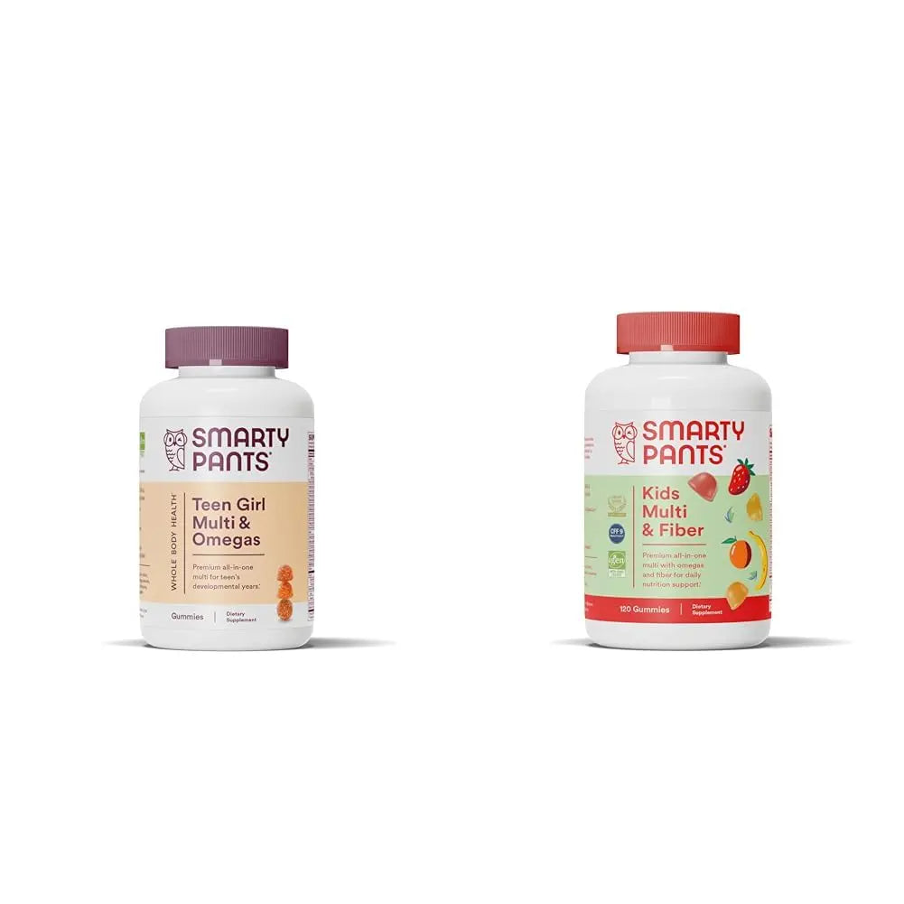 SmartyPants Teen Girl Multivitamin Gummies: Omega 3 Fish Oil (EPA/DHA), Vitamin D3, C, Vitamin B12 & Kids Multivitamin Gummies SmartyPants uk supplements