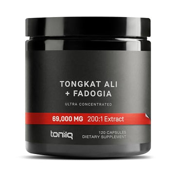 Ultra Concentrated 69,000mg Tongkat Ali Fadogia Agrestis Blend – 200:1 Tongkat Ali + 30:1 Toniiq uk supplements