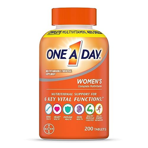 ONE A DAY Womens Complete Daily Multivitamin with Vitamin A, B , C, D, and E, Calcium ONE A DAY uk supplements
