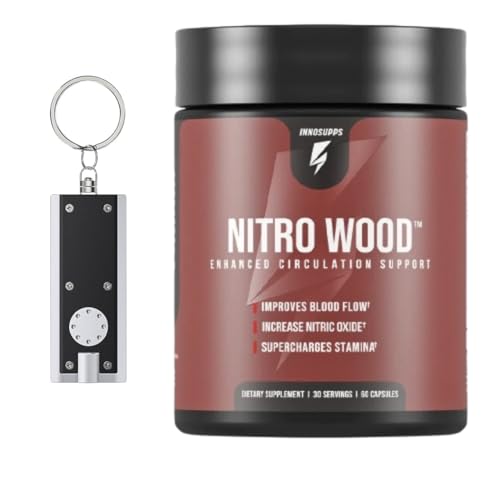Choi Moid Bundle LED Light Key Chain + Nitro Wood Enhanced Circulation Nitric Oxide Generic uk supplements