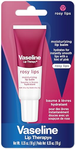 Vaseline Lip Therapy Rosy Lips Moisturizing Lip Balm - Twin Pack (2-Pack) Vaseline uk supplements