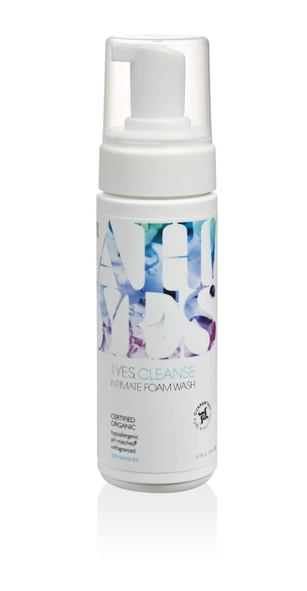 AH! YES CLEANSE Gentle, Organic Foaming Feminine Wash- Unfragranced, pH Matched Vaginal Wash AH! YES uk supplements