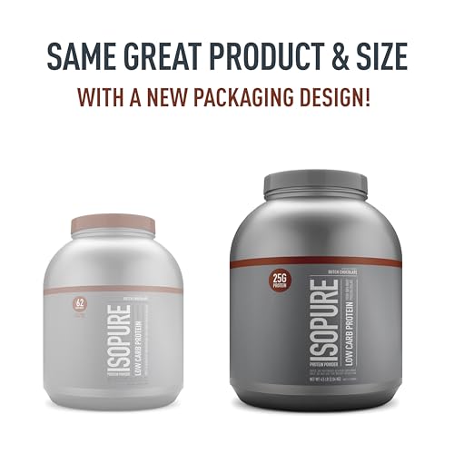 Isopure Protein Powder, Whey Isolate with Vitamin C & Zinc for Immune Support, 25g Protein Isopure uk supplements
