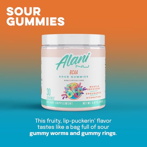 Alani Nu Rainbow Candy Pre Workout and BCAA Sour Gummies Post Workout Powder Alani Nu uk supplements