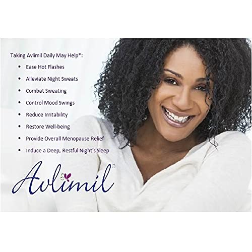 Avlimil Hormone Balance & Menopause | Relief from Mood Swings, Hot Flashes, Night Sweats & Irritability Avlimil uk supplements
