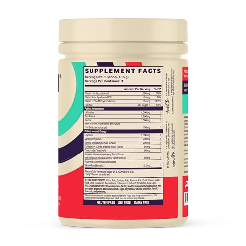 Podium Nutrition, Fuse Pre Workout Powder, Sour Watermelon, 30 Servings, Beta Alanine Podium Nutrition uk supplements