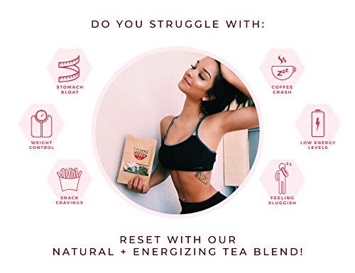 Teami Skinny Tea Supports Slimming and Colon Cleanse - Natural Detox Tea Helps Teami uk supplements