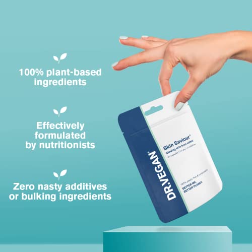 DR.VEGAN Skin Saviour | Fuel Collagen Naturally | Collagen Alternative | 60 Capsules dr vegan uk supplements