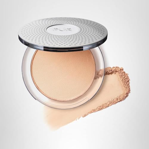 PUR Beauty 4-in-1 Pressed Mineral Makeup Powder Foundation with SPF 15 - Concealer & Finishing Compact Pressed Powder for Face - Buildable Medium to Full Coverage Foundation Powder (Blush Medium) PÜR MINERALS uk supplements