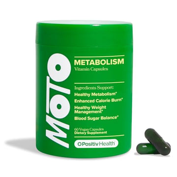 MOTO Metabolism Support for Women - Natural Energy, Curb Cravings, Healthy Metabolism - EGCG O Positiv uk supplements
