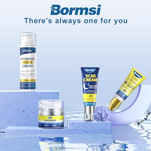 BORMSI Scar Cream,Active Silicone Dimethicone Scar Gel-Advanced BORMSI uk supplements