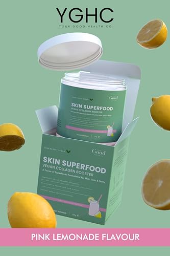 Your Good Health Co. – Your Beauty Vegan Collagen Booster Powder, Pink Lemonade Your Good Health Co. uk supplements