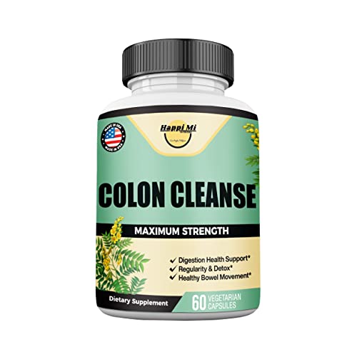 Happi Mi Nutrition Colon Cleanse, Colon Detox, All Natural Herbal Formula, Support Healthy Happi Mi Nutrition uk supplements