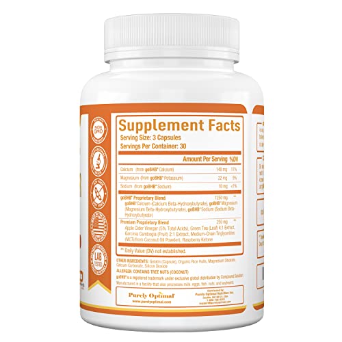 Premium Keto Pills + Apple Cider Vinegar Capsules with Mother - Utilize Fat Purely Optimal uk supplements
