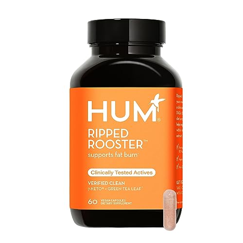 HUM Ripped Rooster - Natural Green Tea Supplement to Boost Metabolism, Control Cravings HUM uk supplements