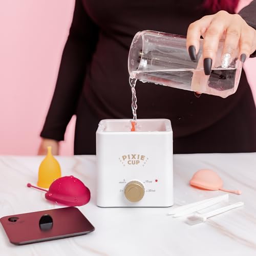Pixie Menstrual Cup & Disc Boiler Sterilizer - Easily Submerge & Clean Your Period Cup in Boiling Water Pixie Cup uk supplements