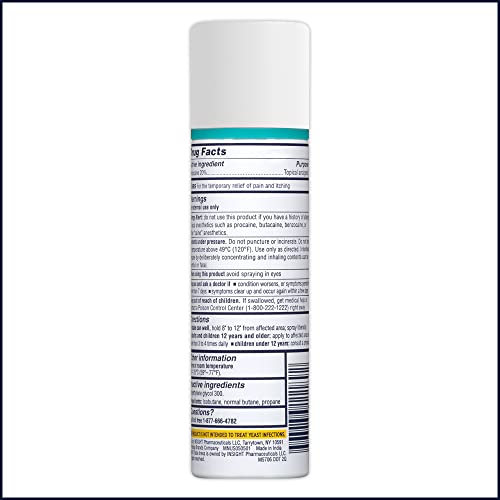 Monistat Instant Itch Relief Spray for Women, Maximum Strength Feminine Itch Care, 2 oz Monistat uk supplements