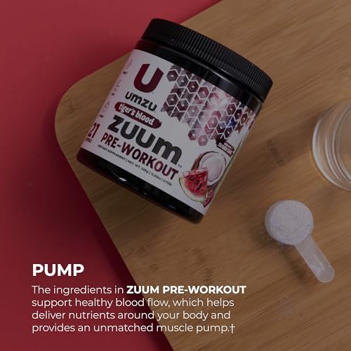 UMZU Zuum Pre-Workout - Energy, Pump & Endurance - with B-Vitamin Complex UMZU uk supplements