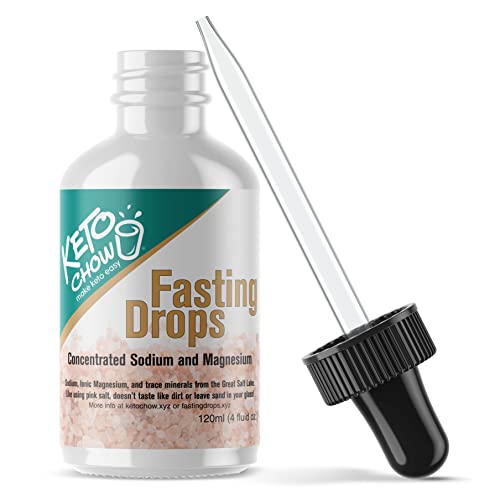 Keto Chow Fasting Drops | Sodium and Ionic Magnesium Fasting Supplement | Intermittent Keto Chow uk supplements