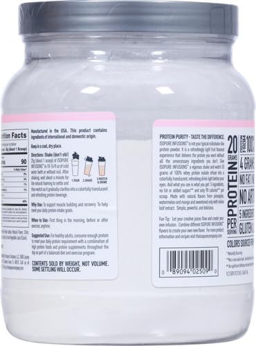 Isopure Protein Powder, Clear Whey Isolate Protein, Post Workout Recovery Drink Mix Isopure uk supplements