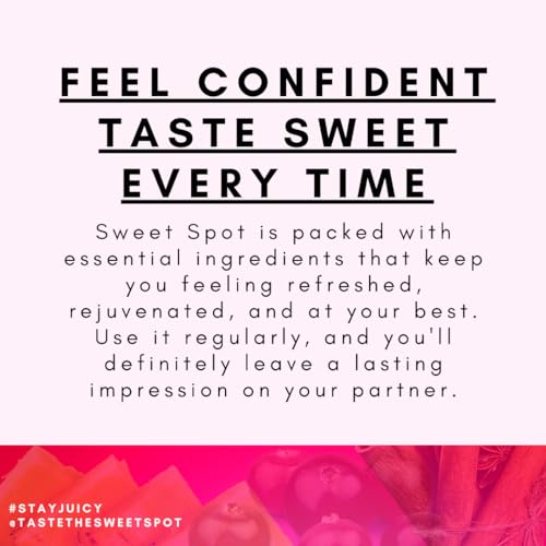 Sweet Spot - Pineapple Extract Vaginal Probiotics to Taste Great - 60 Capsules - Supports Vaginal Health TASTE THE SWEET SPOT uk supplements