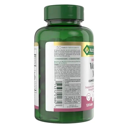 Nature's Bounty High Potency Women’s Complete Multivitamin, Daily Vitamin with Vitamin C, Supports Heart Health & Immune Function Nature's Bounty uk supplements