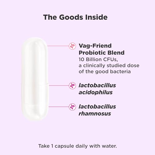 OLLY Happy Hoo-Ha Capsules, Probiotic for Women, Vaginal Health and pH OLLY uk supplements