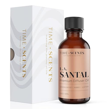 Essential Oil Blend Diffuser Oil – Santal Essential Oil, Hotel Inspired Home fragrance oil for diffuser Time Scents uk supplements