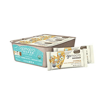 GoMacro MacroBar Organic Vegan Protein Bars - Coconut + Almond Butter + Chocolate GoMacro uk supplements