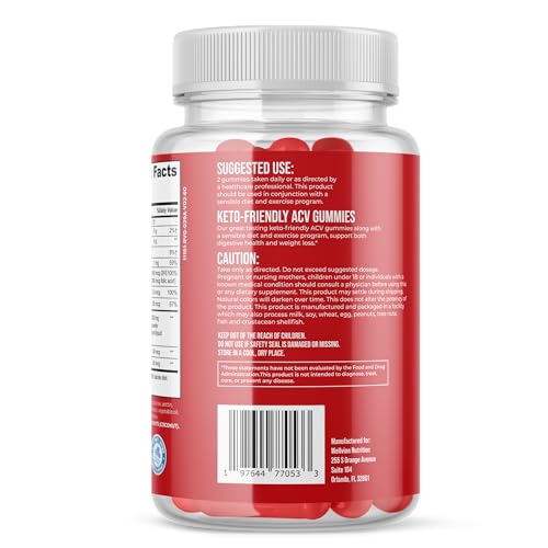 Wellvion Keto ACV Gummies for Weight Loss Support - Advanced Formula (1000mg) Wellvion Nutrition uk supplements