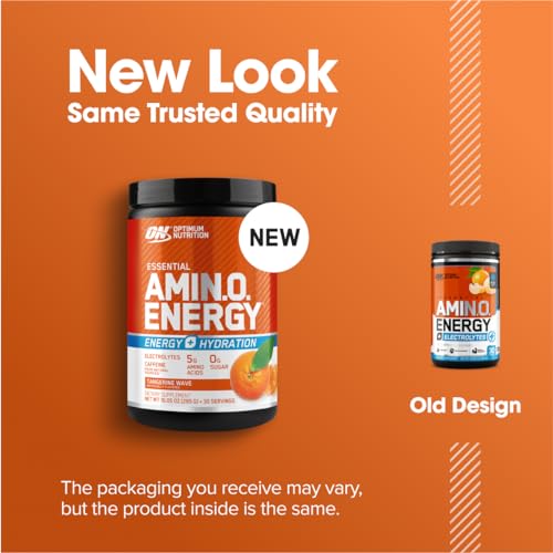 Optimum Nutrition Amino Energy Powder Plus Hydration, with BCAA, Electrolytes Optimum Nutrition uk supplements