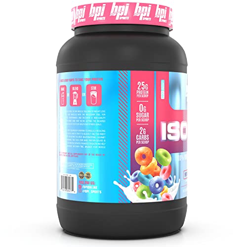 BPI Sports ISO HD – 100% Whey Protein Isolate Powder – Muscle Growth, Recovery BPI Sports uk supplements