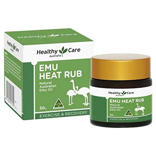 [Healthy Care] Emu Heart Rub, Natural Ingredients for Shoulder and Lower Back Pain, 1.8 oz (50 g) Healthy Care Emu Hear Rub uk supplements