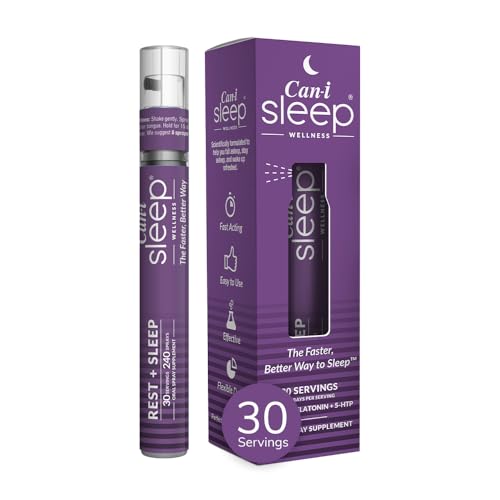 Sleep Fast & Longer - Oral Absorbtion Spray Can I Sleep Natural Sleep Aid with Melatonin Cani Brands Feel Amazing uk supplements