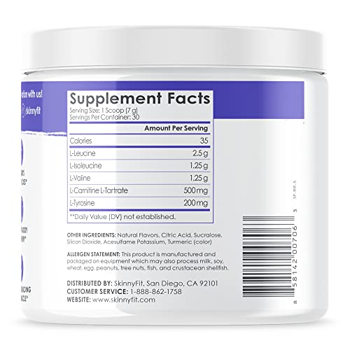 SkinnyFit Repair & Recover 30 Servings: BCAA Powder for Women, Branched Chain Amino SkinnyFit uk supplements