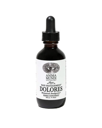 Anima Mundi Apothecary Dolores Tonic - Herbal Pain Management Supplement - Liquid Drops for Pain Management Support (2oz / 59ml) Anima Mundi Apothecary uk supplements